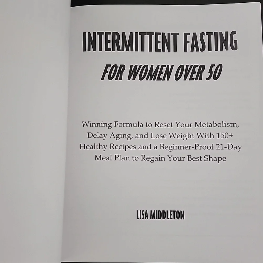 Intermittent Fasting for Women Over 50 Book - Picture 2 of 2